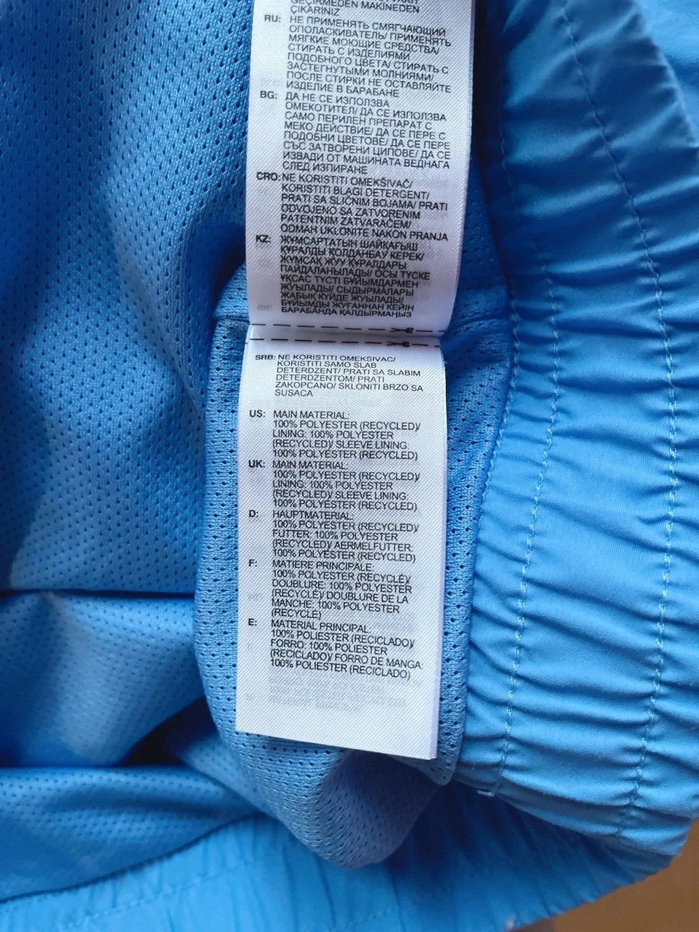 Adidas Blue Track Full Zip Jacket 🩵🔲✨